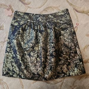 ANNABELLA metallic lined skirt size Large